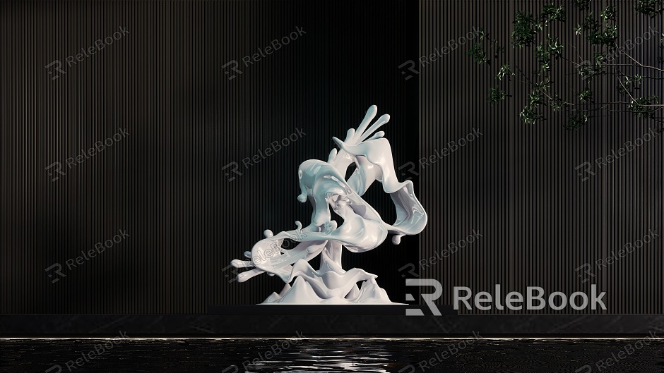 Modern city sculpture abstract figure sculpture sketch animal sculpture waterscape sculpture sculpture ornaments municipal sculpture central axis sculpture model