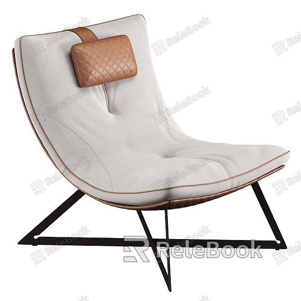 Modern Leisure Chair Fabric Leisure Chair Fabric Sofa Single Sofa model