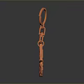 Stylish Copper Truck Keychain Fashion Accessory For Clothing And Bags