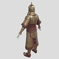 Chinese Armor Armor Armor Soldier Armor 3d model