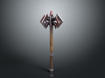 Scepter Ancient Scepter Cane Ancient Scepter Magic Scepter Metal Scepter Classical Scepter Magic Scepter 3d model