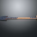 High Quality Durable Hardware Shovel with Sharp Metal Blade and Sturdy Wooden Handle