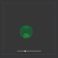 Lush Ground Cover Surface Featuring Green Sphere White Triangle Symbol Seamless 16K Maps