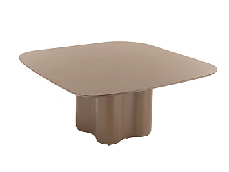 Nordic Simple Living Room Dining Room Table 3d model