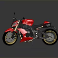 Pink Sleek Sport Motorcycle Featuring Modern Stylish Design Shiny Finish Yellow Wheels and Dark Background