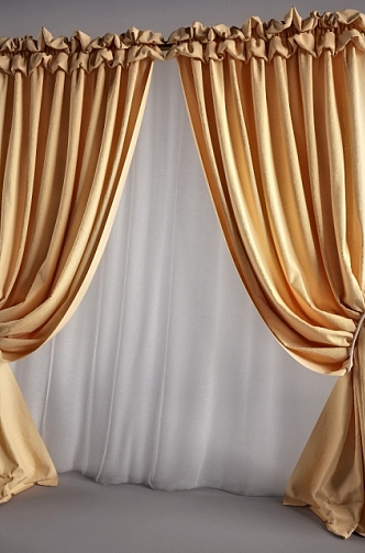 Curtains 3d model