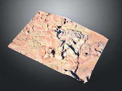 Geography, topography, mountain shape, ridge, ridge, valley, mountain range, canyon, geomorphology, mountain peak, mountain body 3d model