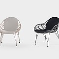 Poltrona outdoor chair 3d model