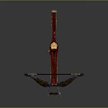 Crossbow Mechanical Crossbow Shift Bow and Arrow Shoot Far Equipment Weapons High-tech Crossbow 3d model