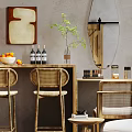 Modern Beauty Hair Salon Interior Design With Wooden Cabinets Corridor And Decor