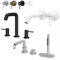 Various Styles Of Brass Faucets For Home Kitchen And Bathroom Designs