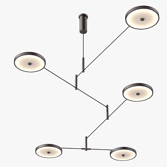 Alien chandelier 3d model