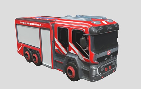 remote control car truck toy car 3d model