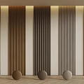 Modern Wall Panels With Various Tones And Floor Decor
