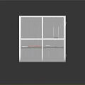 Small Cage Like Building With Bed Inside And Platform Base