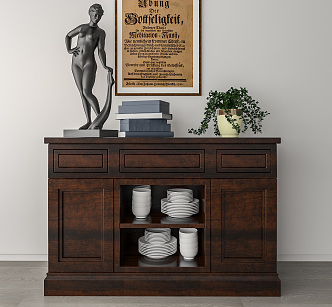 American Sideboard 3d model