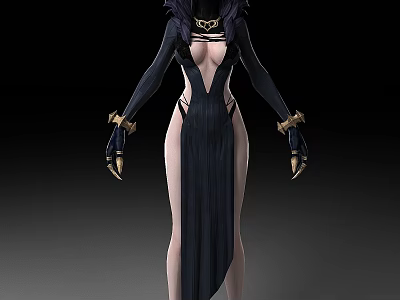Witch Sexy Goddess Witch 3d model