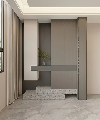 Modern Italian Entrance 3d model