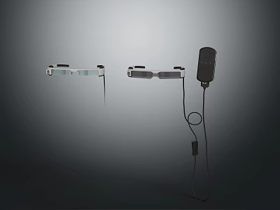 Other Functional Devices With Simple Stand And Wired Holder For Various Uses 3d model