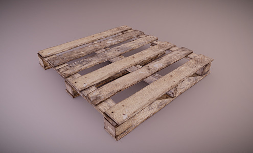 Modern Pallets 3d model