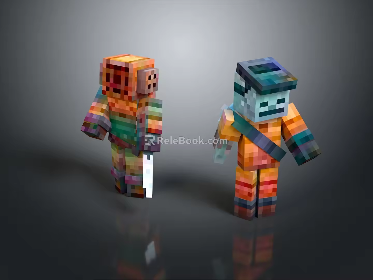 Toy Pixel Figure Toy Next Generation Item 3 Print 3d model