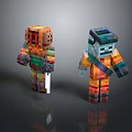 Toy Pixel Figure Toy Next Generation Item 3 Print 3d model