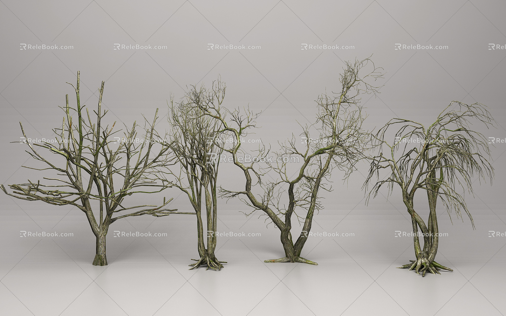 Modern Tree Dead Tree Landscape Tree Garden Landscape Tree Decorative Branch Garden Tree Winter Tree Trunk Branch Garden Landscape Tree 3d model