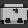 Modern Box Science Fiction Box Container 3d model