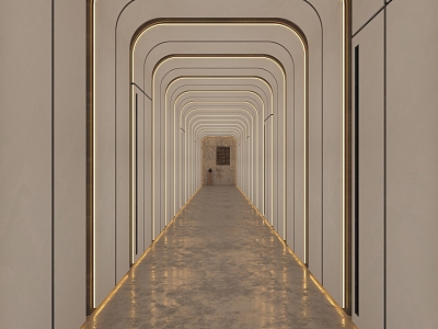 Corridor 3d model