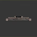 Professional Control Console with Colored Buttons Adjustment Knobs Digital Display and Control Sections