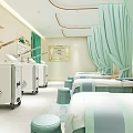 Beauty Hair Salon Skincare Services Traditional Chinese Therapy Modern Storefront Design