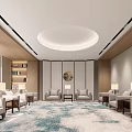 VIP Reception Room Modern Reception Room 3d model