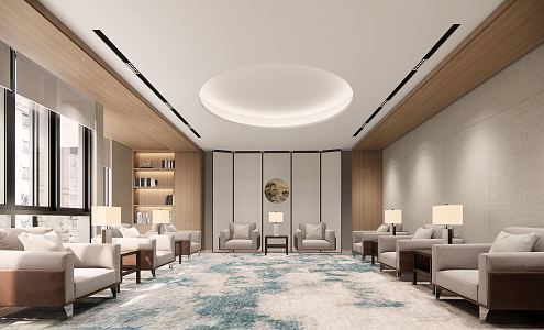 VIP Reception Room Modern Reception Room 3d model