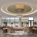 Modern Office Interior With Open Plan Layout Ergonomic Furniture And Natural Lighting