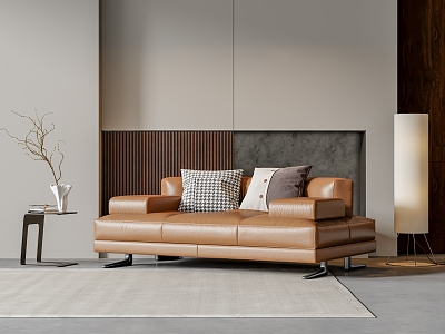 Modern single sofa 3d model