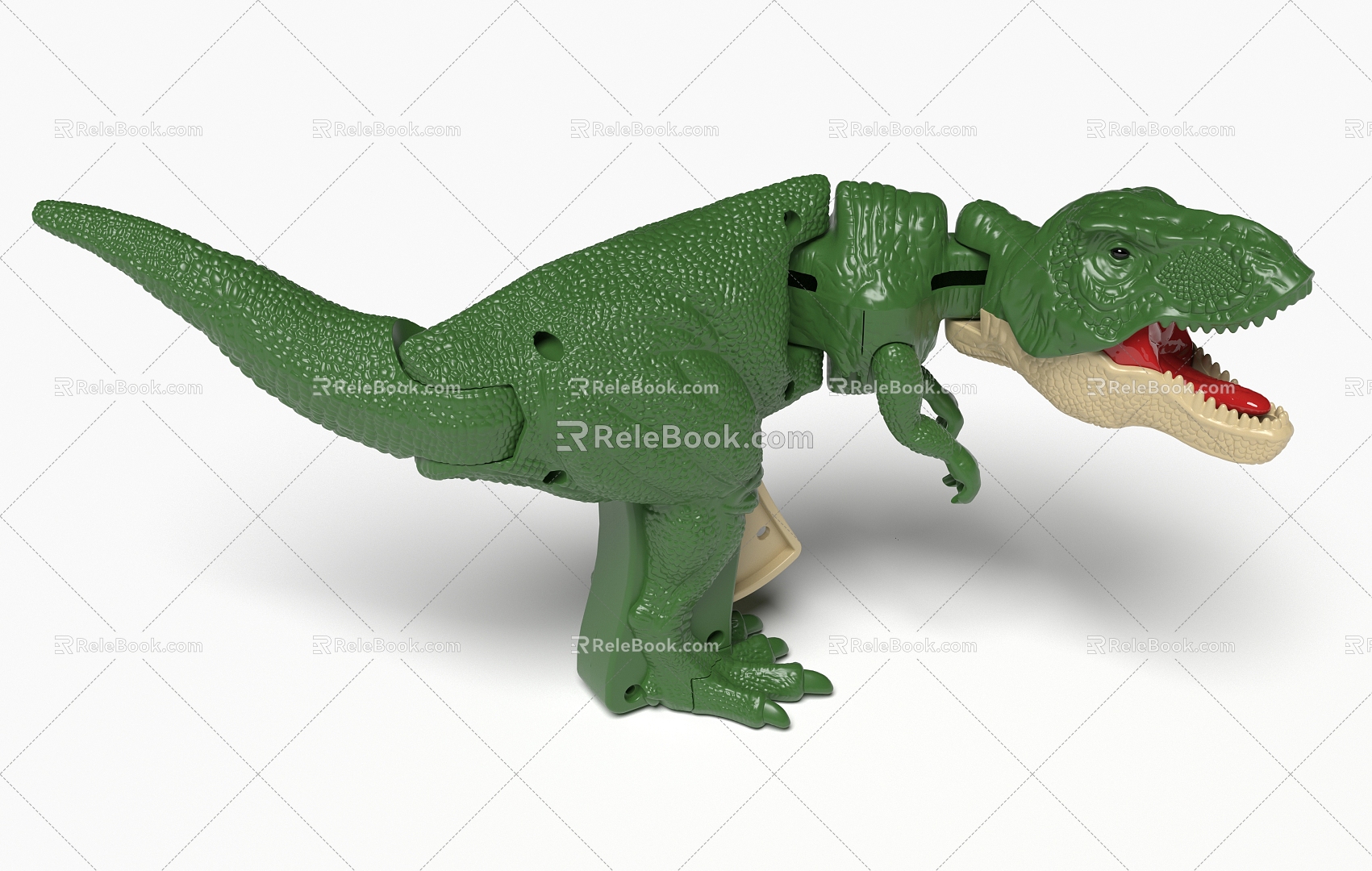 Toy Gun Dinosaur Gun Tyrannosaurus Rex Children's Toy Sound and Light Toy Cute Cartoon 3d model