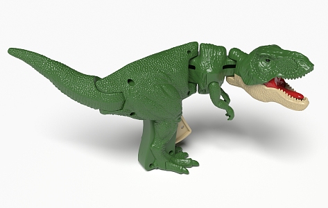 Toy Gun Dinosaur Gun Tyrannosaurus Rex Children's Toy Sound and Light Toy Cute Cartoon 3d model