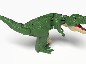 Toy Gun Dinosaur Gun Tyrannosaurus Rex Children's Toy Sound and Light Toy Cute Cartoon 3d model