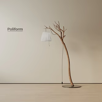 Modern floor lamp 3d model