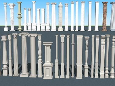 European Roman Column model