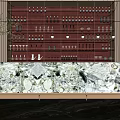 Light Luxury Reception Desk Bar Front Desk 3d model
