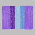 Fabric curtains 3d model