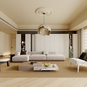 Living room 3d model