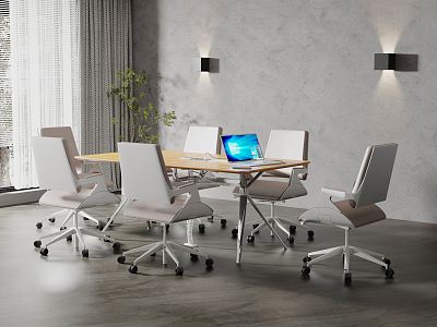 Modern Meeting Table and Chair Office Desk and Chair model