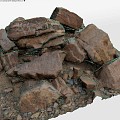 Modern Style Stone 3d model