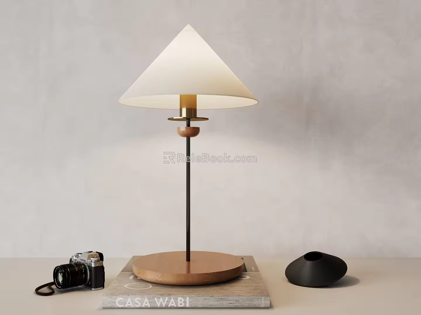 Modern table lamp 3d model