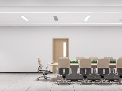 Modern conference room design model