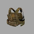 Camouflage Tactical Vests With Multiple Pockets Military Style And Functional Gear