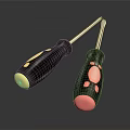 Screwdriver Flat screwdriver Phillips screwdriver 3d model