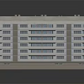 Modern Multi Storey Residential Building With Light Facade Balconies And Dark Base